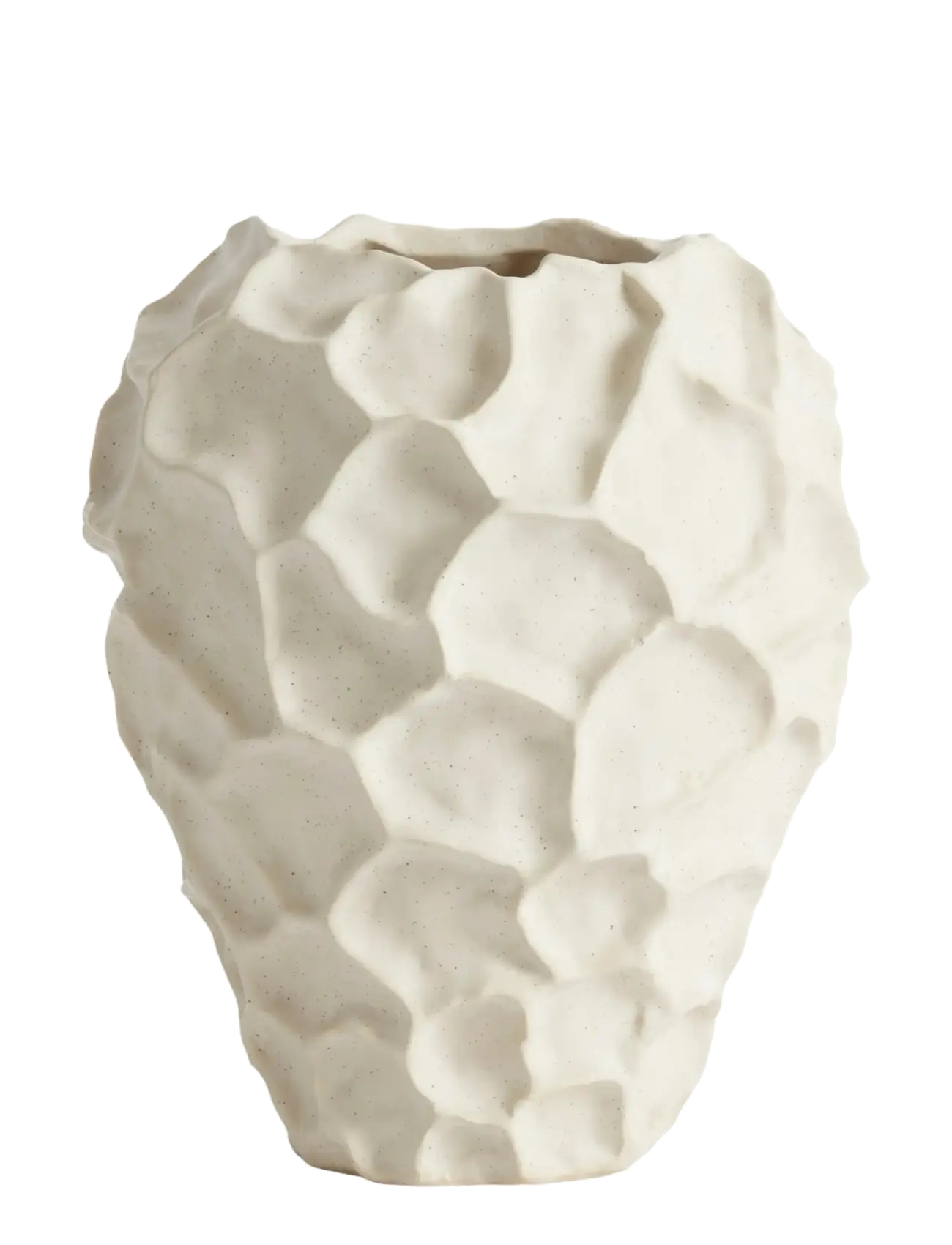Muubs Vase Soil, Vases, Creme, Str: H21.5CM