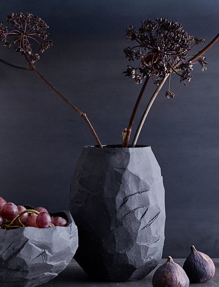 Muubs - Kuri Vase - vasen - stone - 3