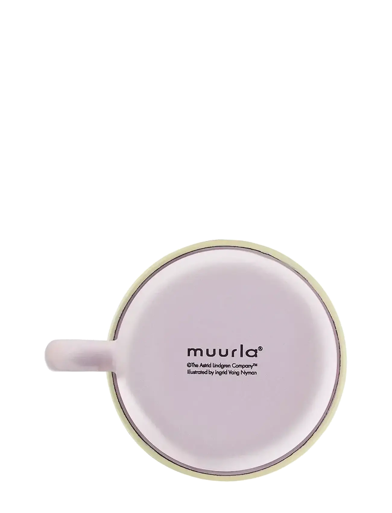 Muurla - Pippi enamel mug Fruits 2,5dl - kaffetassen - pink - 3