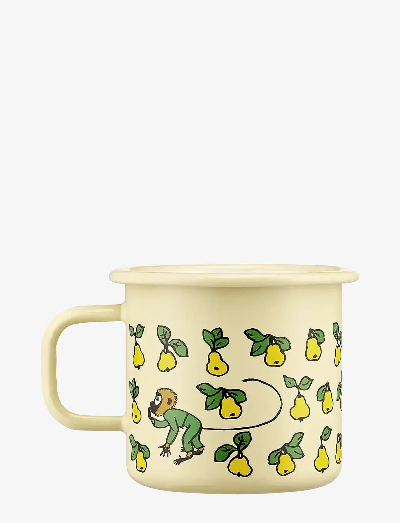 Muurla - Pippi enamel mug Fruits 3,7d - coffee cups - yellow - 2