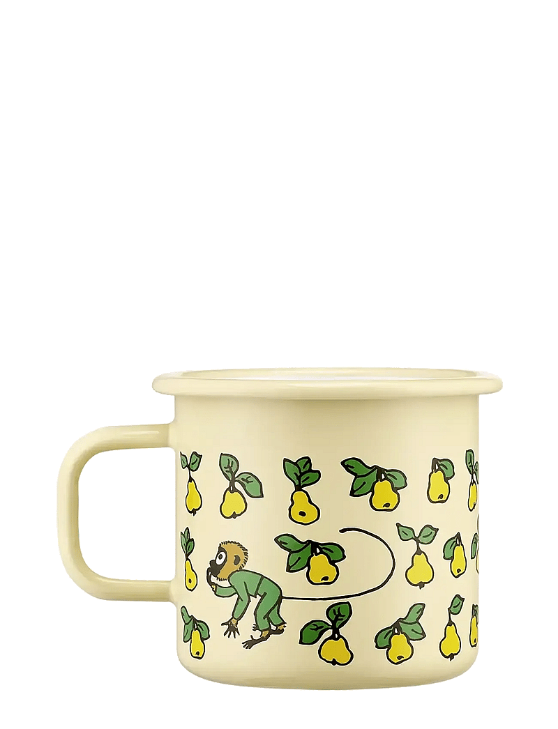 Muurla - Pippi enamel mug Fruits 3,7d - kaffetassen - yellow - 2