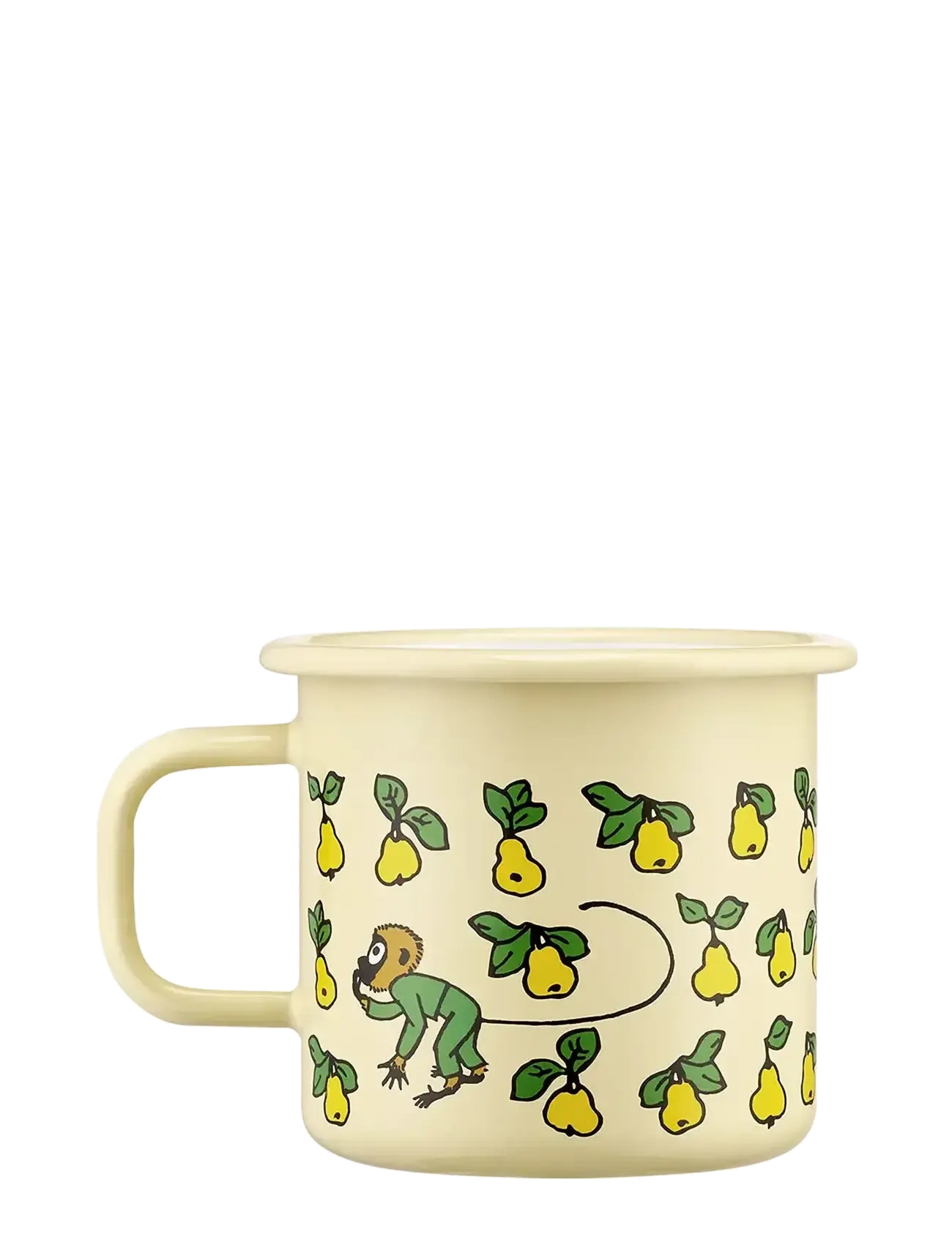 Muurla - Pippi enamel mug Fruits 3,7d - kaffekopper - yellow - 2