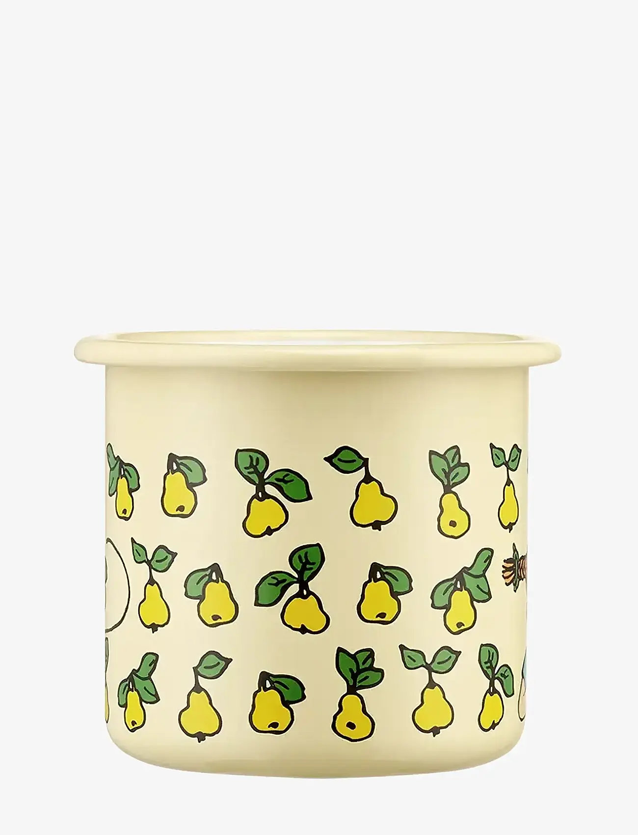 Muurla - Pippi enamel mug Fruits 3,7d - coffee cups - yellow - 3