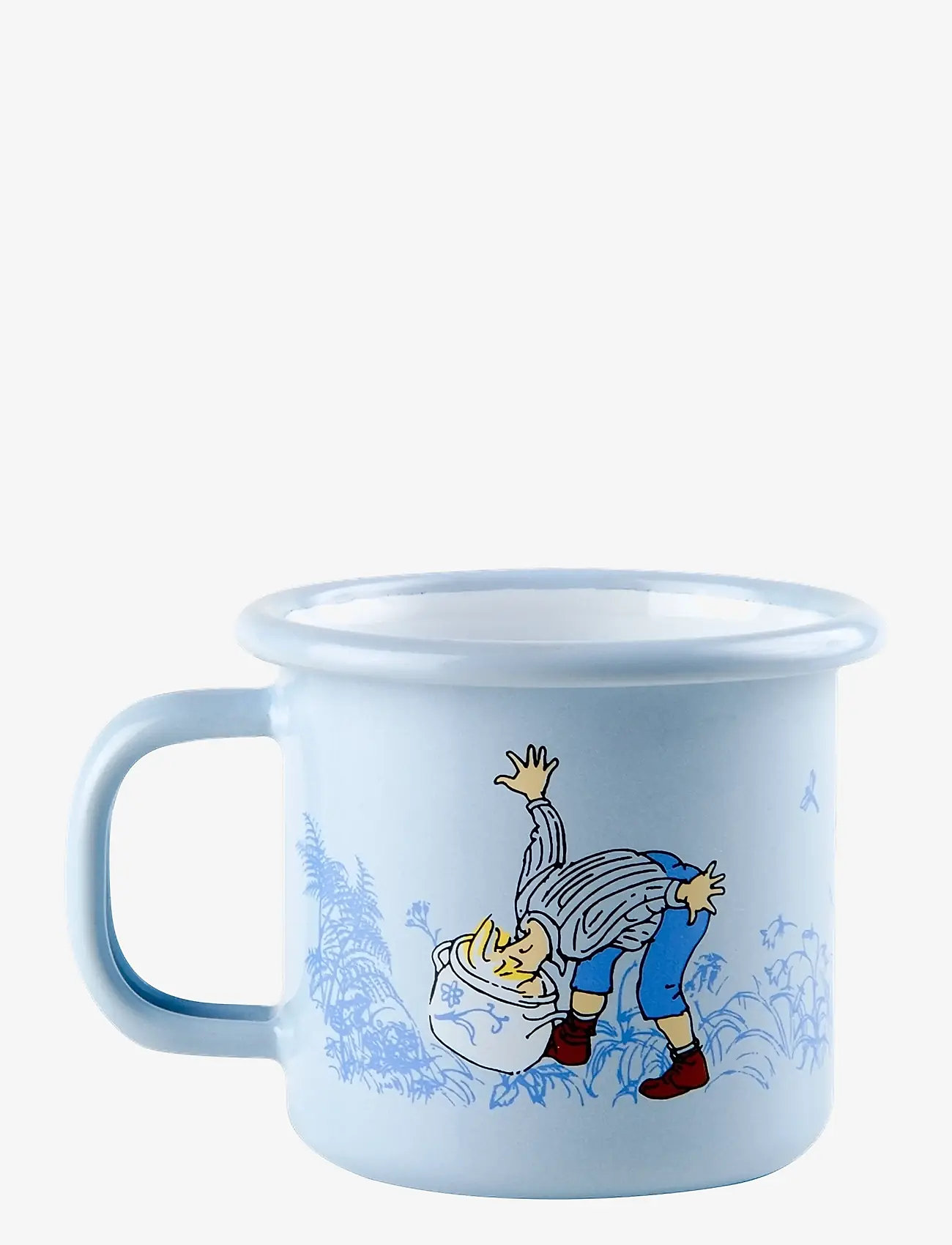 Emilis iš Lionebergos - Enamel mug Emil 1,5dl - puodeliai - blue - 2