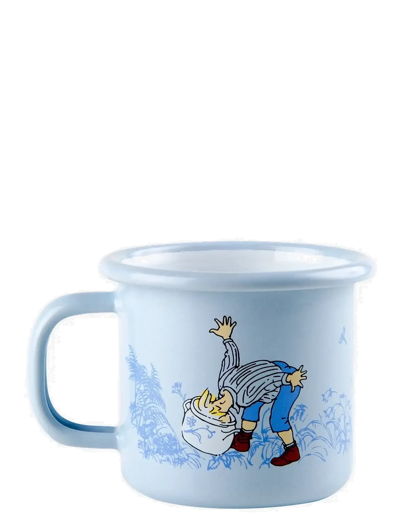 Emil i Lönneberga - Enamel mug Emil 1,5dl - cups & mugs - blue - 2