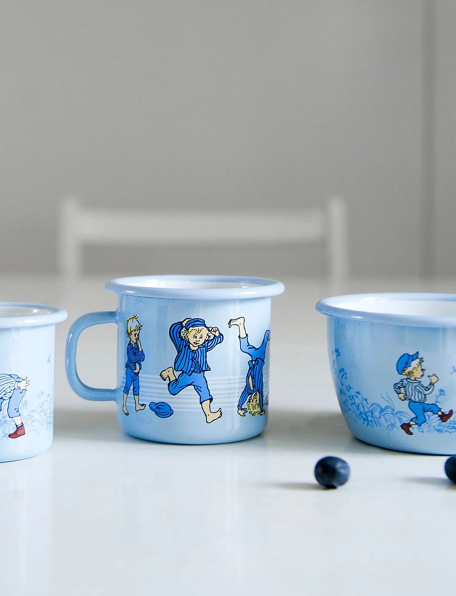 Muurla - Enamel mug Emil 1,5dl - madalaimad hinnad - blue - 2