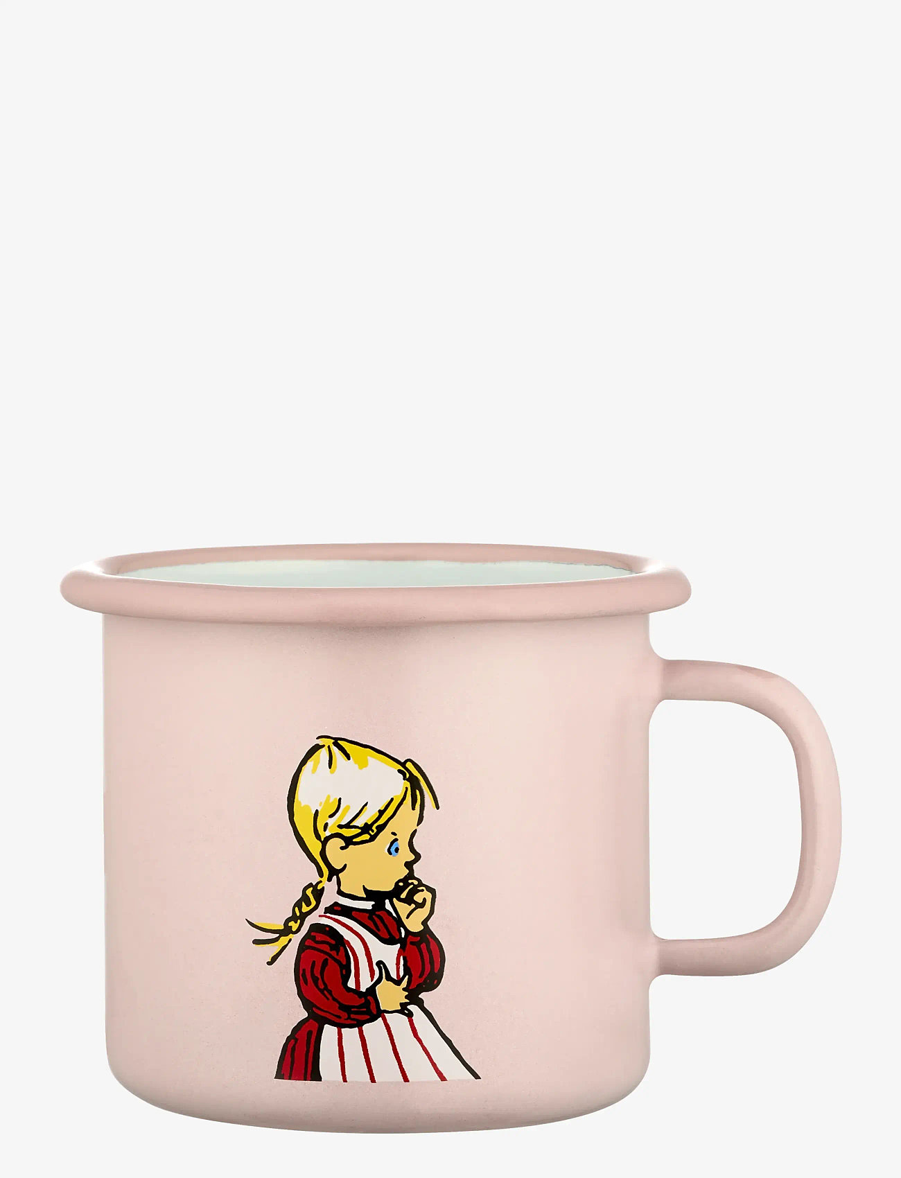 Muurla - Emil enamel mug Ida 2,5dl - tassen & becher - pink - 1