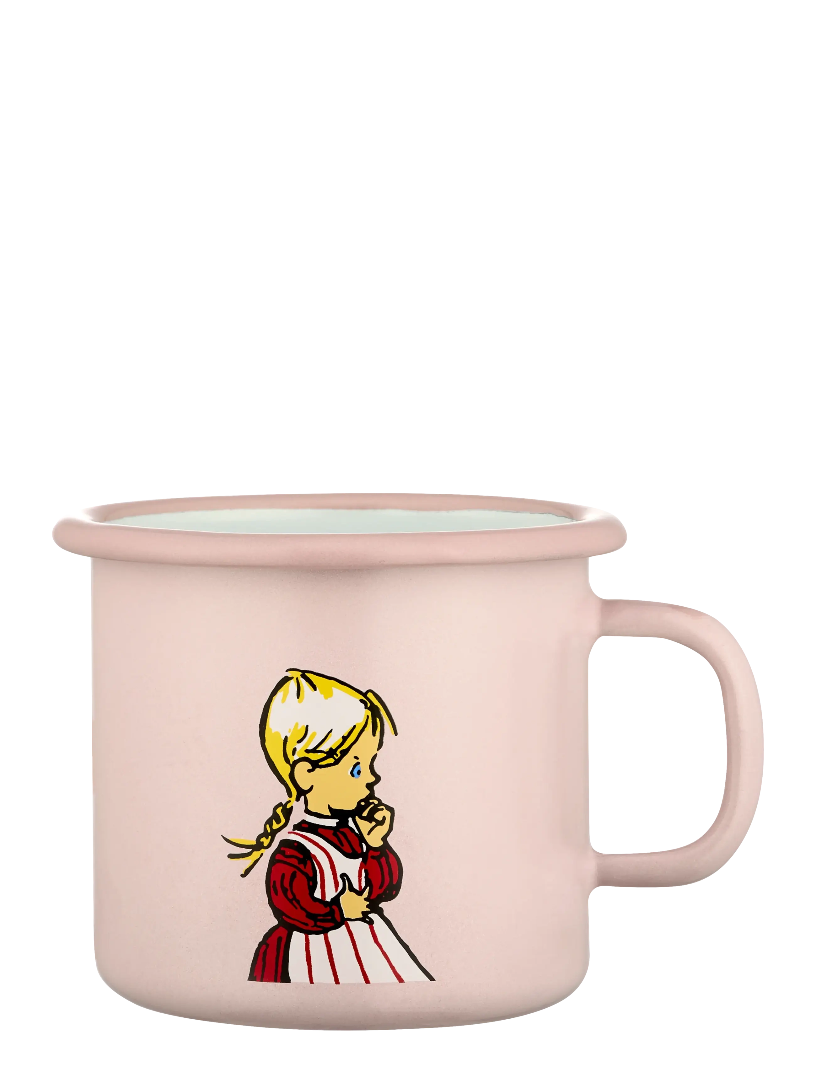 Muurla Emil enamel mug Ida 2,5dl - Moomin 80. aastapäev - PINK / pink/rose