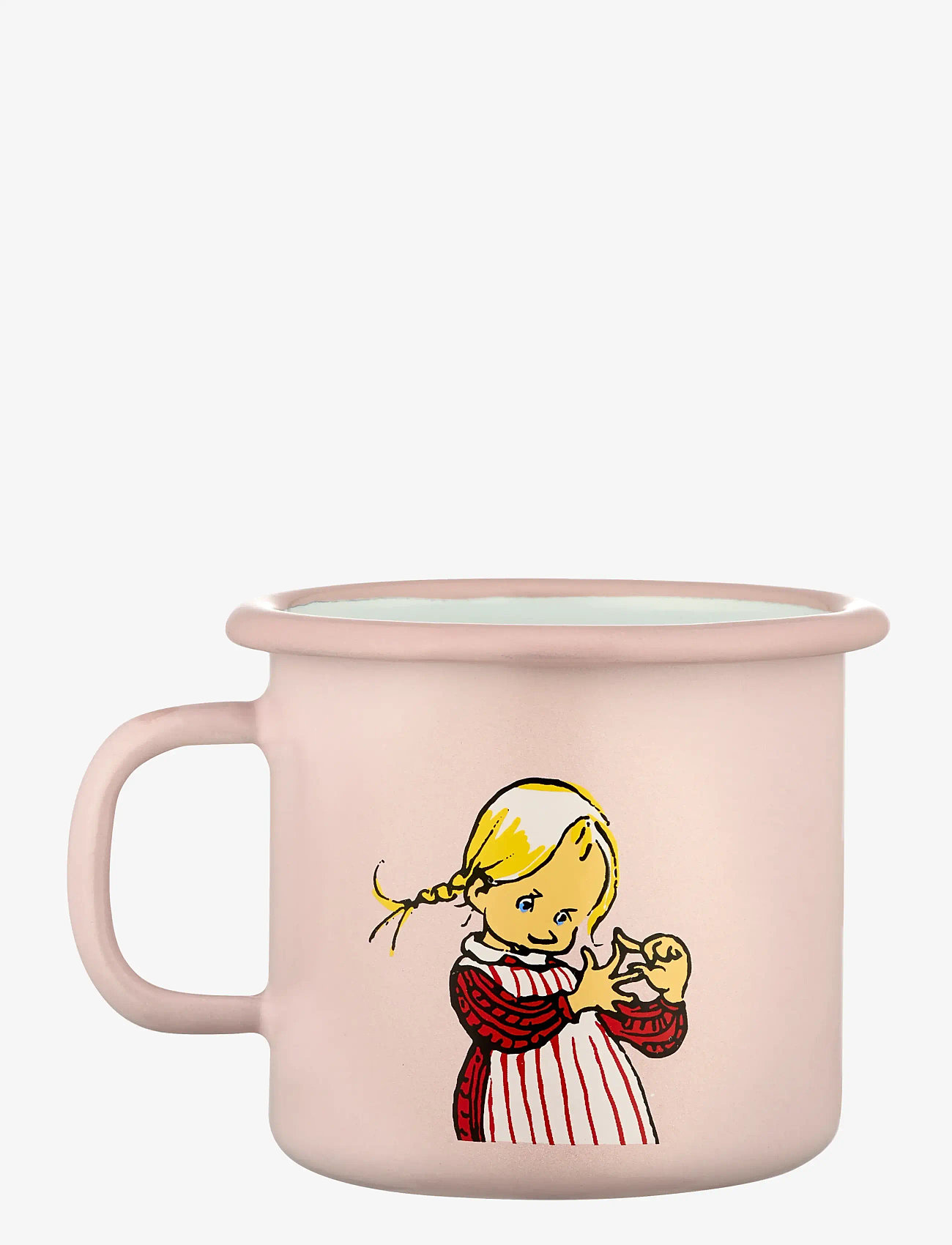 Muurla - Emil enamel mug Ida 2,5dl - tassen & becher - pink - 2