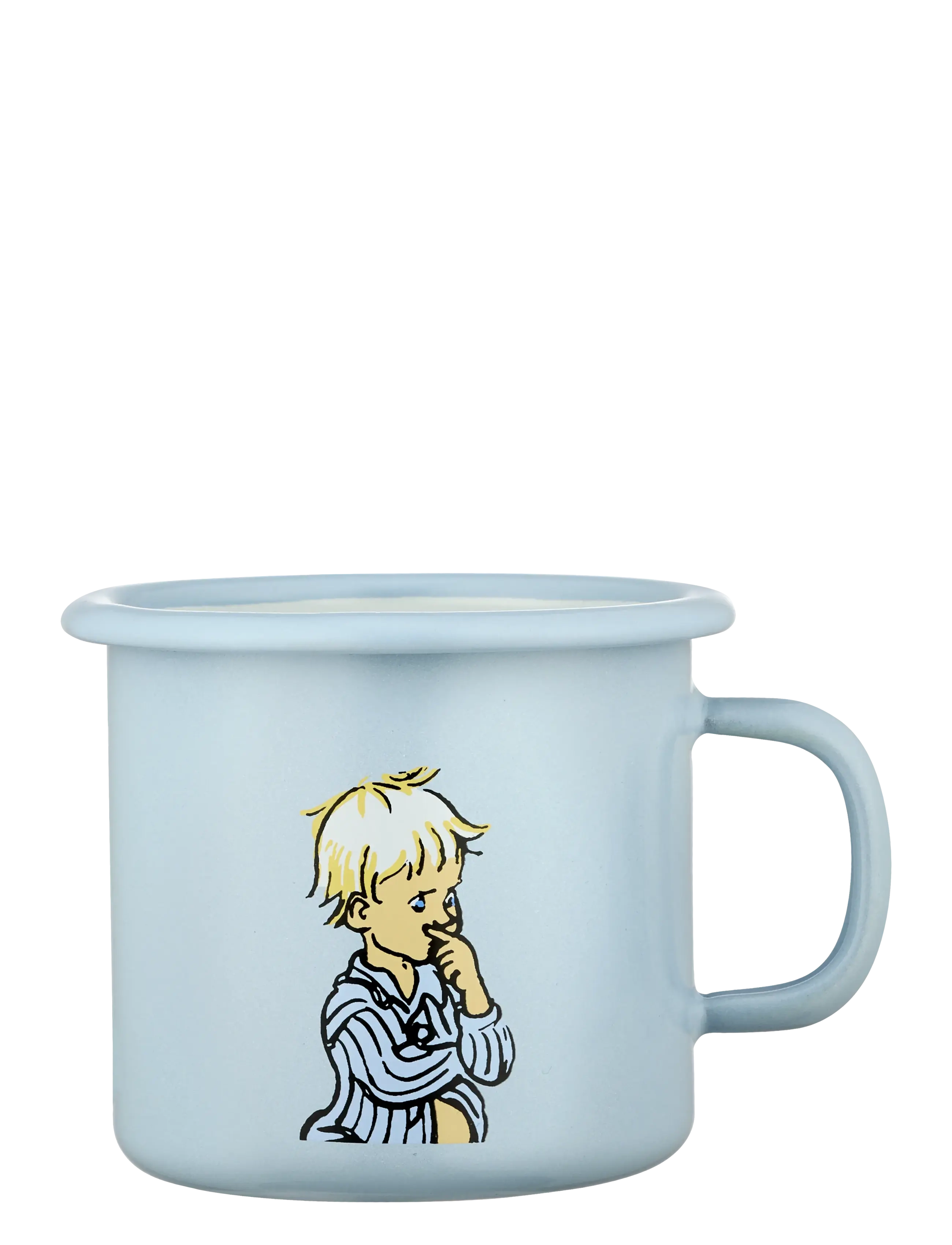 Muurla Emil enamel mug Emil 2,5dl - Moomin 80. aastapäev - BLUE / blue