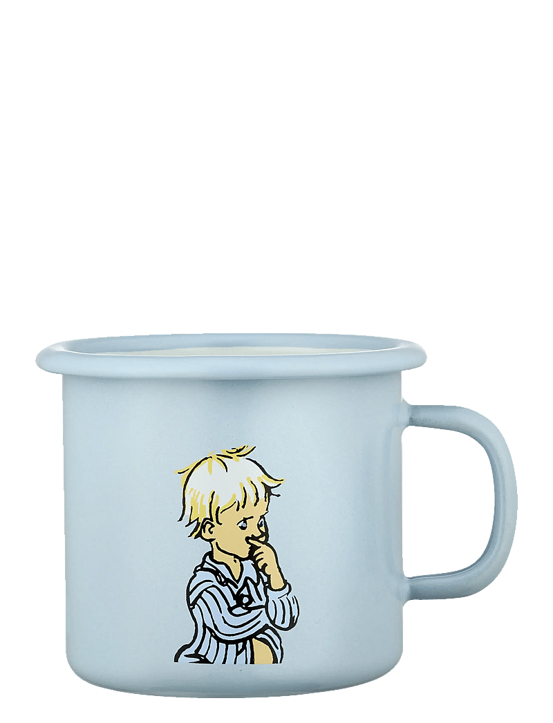 Muurla - Emil enamel mug Emil 2,5dl - tassen & becher - blue - 1