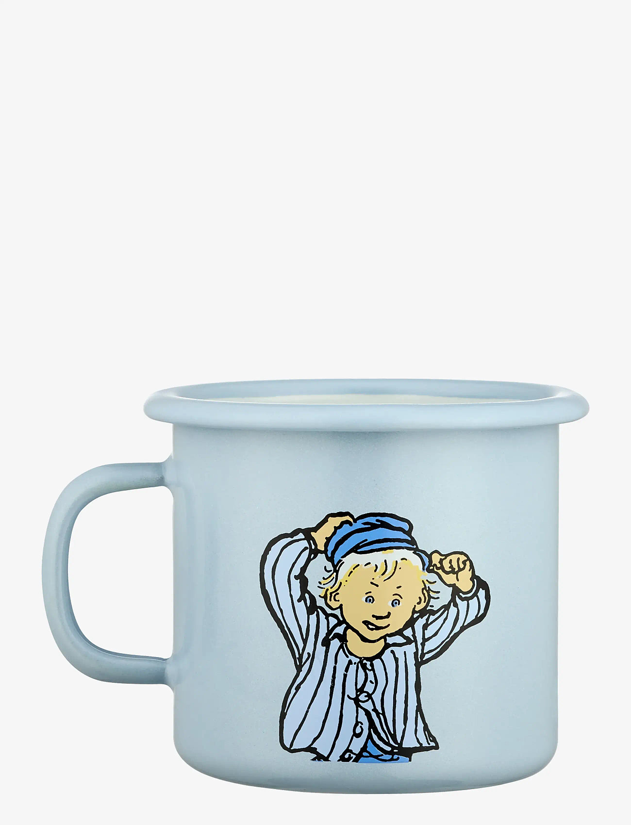 Muurla - Emil enamel mug Emil 2,5dl - tassen & becher - blue - 2