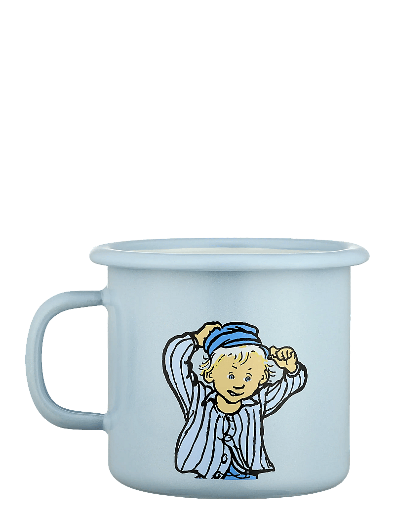Muurla - Emil enamel mug Emil 2,5dl - tassen & becher - blue - 2