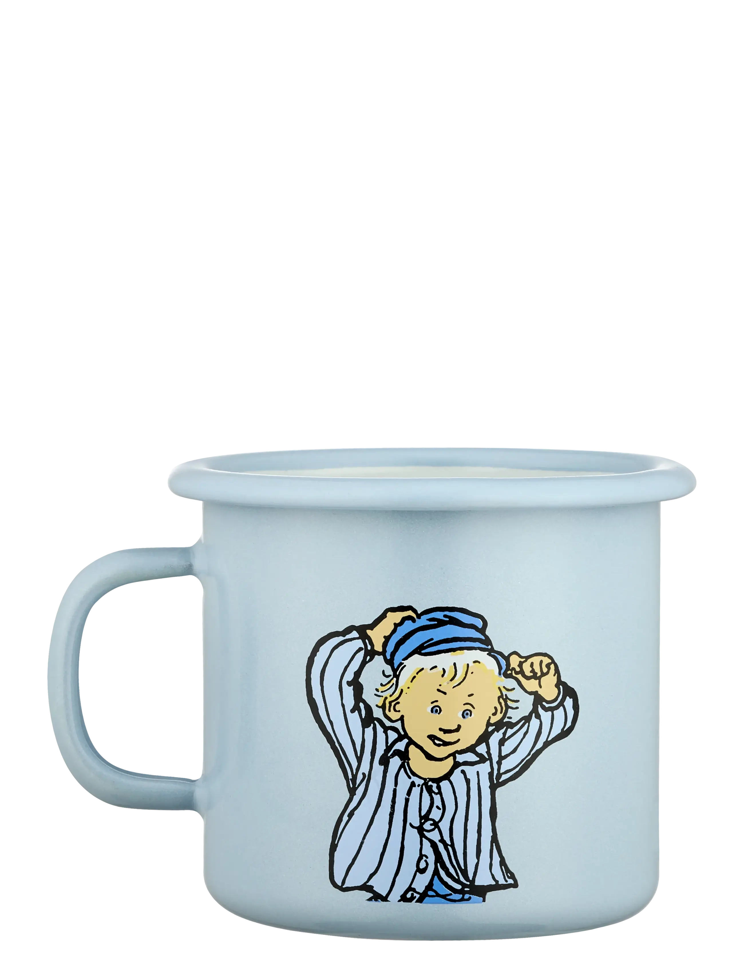 Muurla - Emil enamel mug Emil 2,5dl - tassen & becher - blue - 2