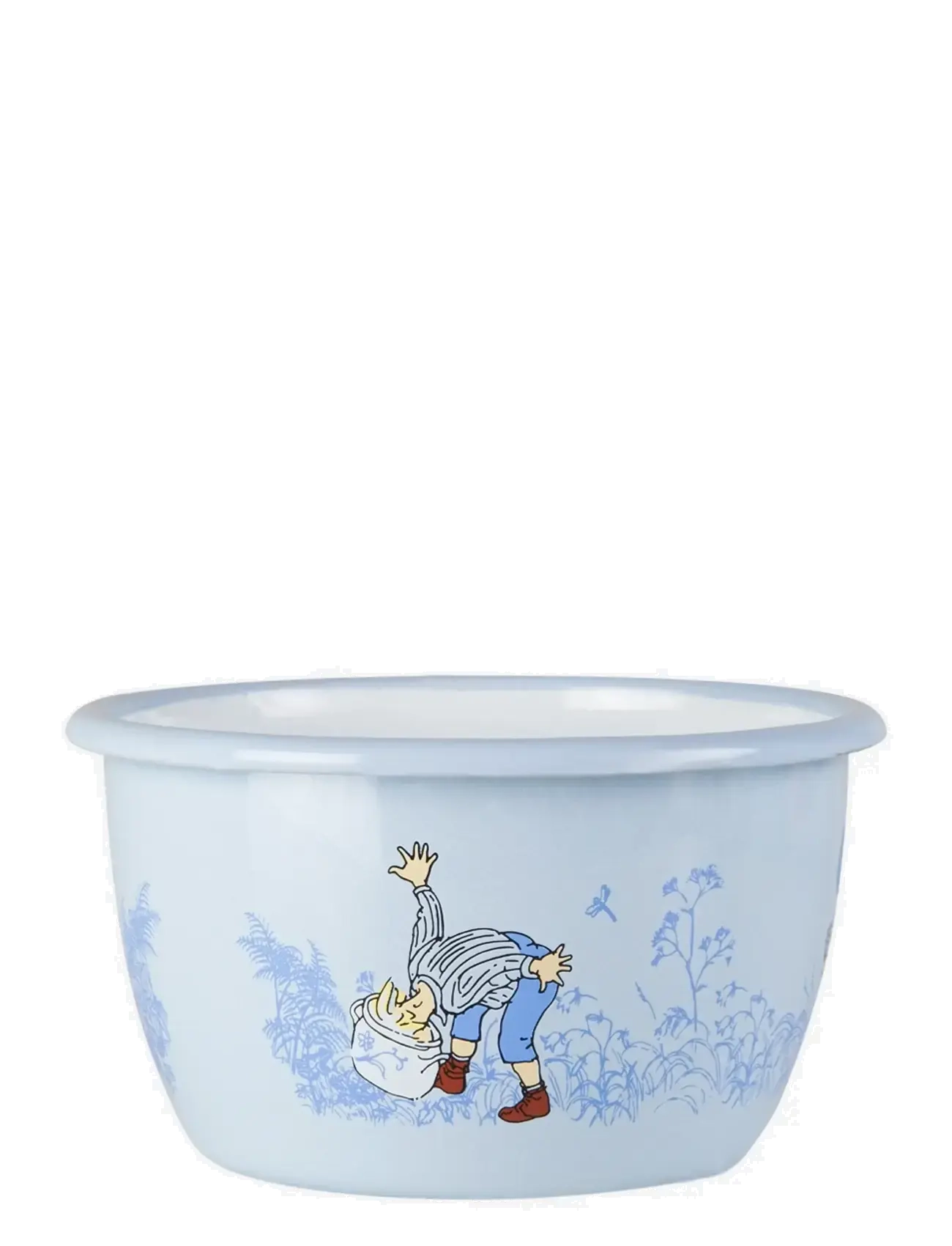 Emilis iš Lionebergos - Enamel bowl 3dl Emil blue - dubenėliai - blue - 2