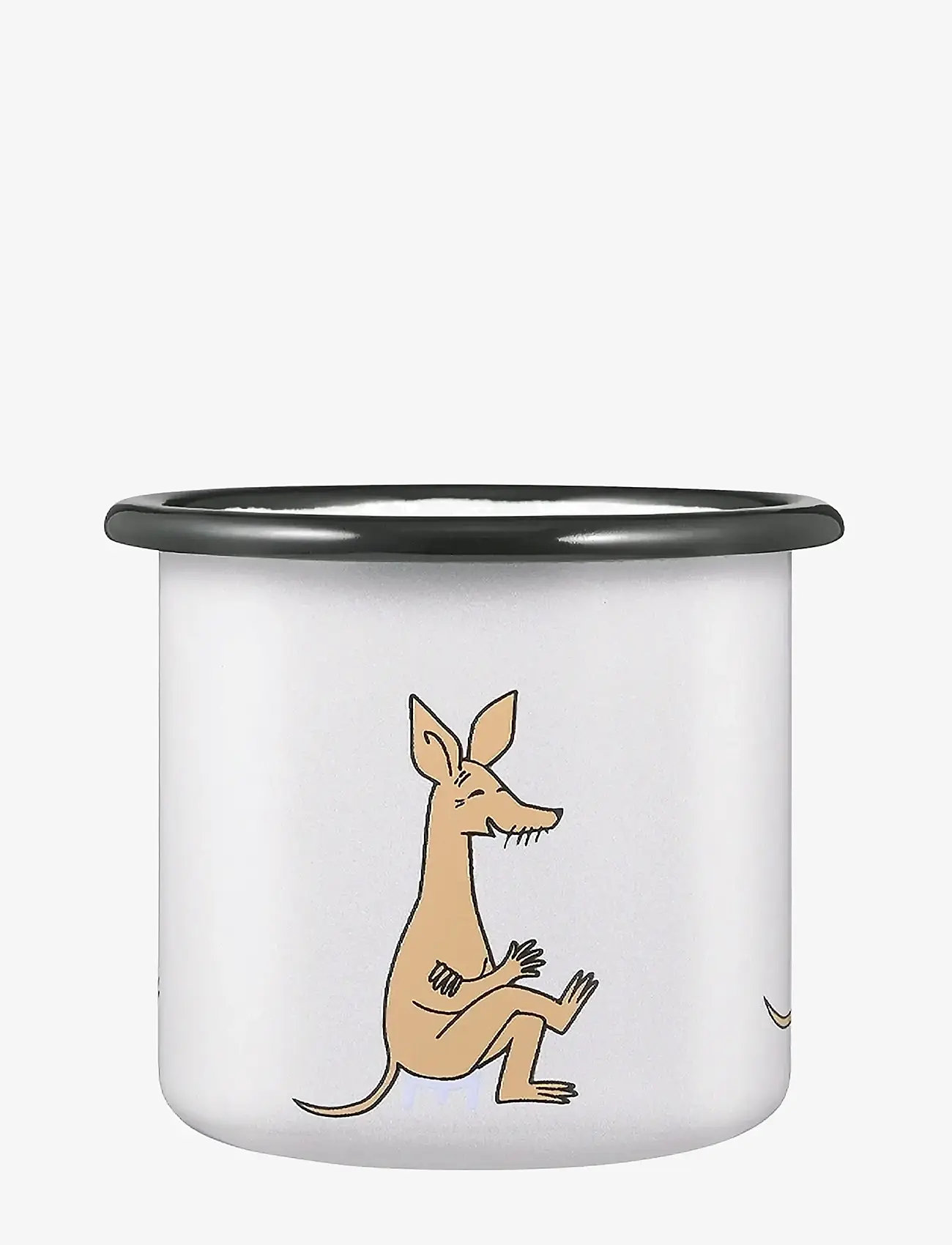 Muurla - Moomin enamel mug Retro Sniff 2,5dl - teetassen - purple - 2