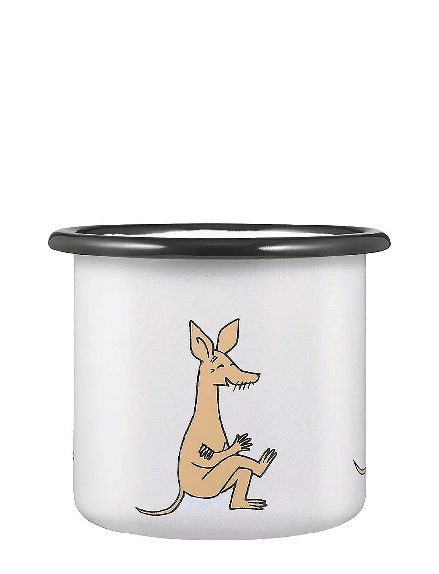 Muurla - Moomin enamel mug Retro Sniff 2,5dl - teetassen - purple - 2