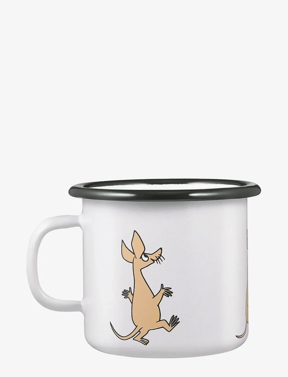 Muurla - Moomin enamel mug Retro Sniff 2,5dl - teetassen - purple - 2