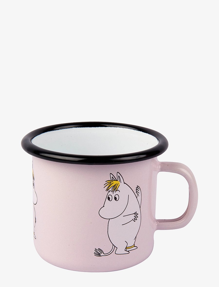 Muurla - Moomin enamel mug 25cl - kohvitassid - pink - 1
