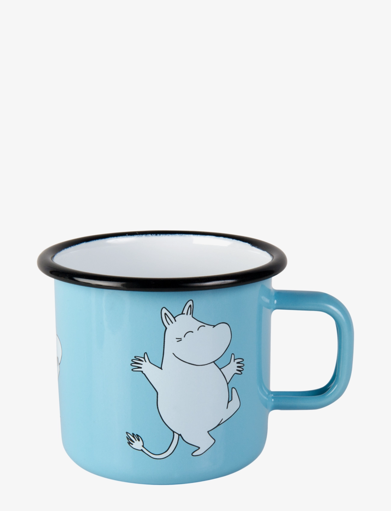 Muurla Moomin enamel mug 25cl - Geschirr - BLUE / blue
