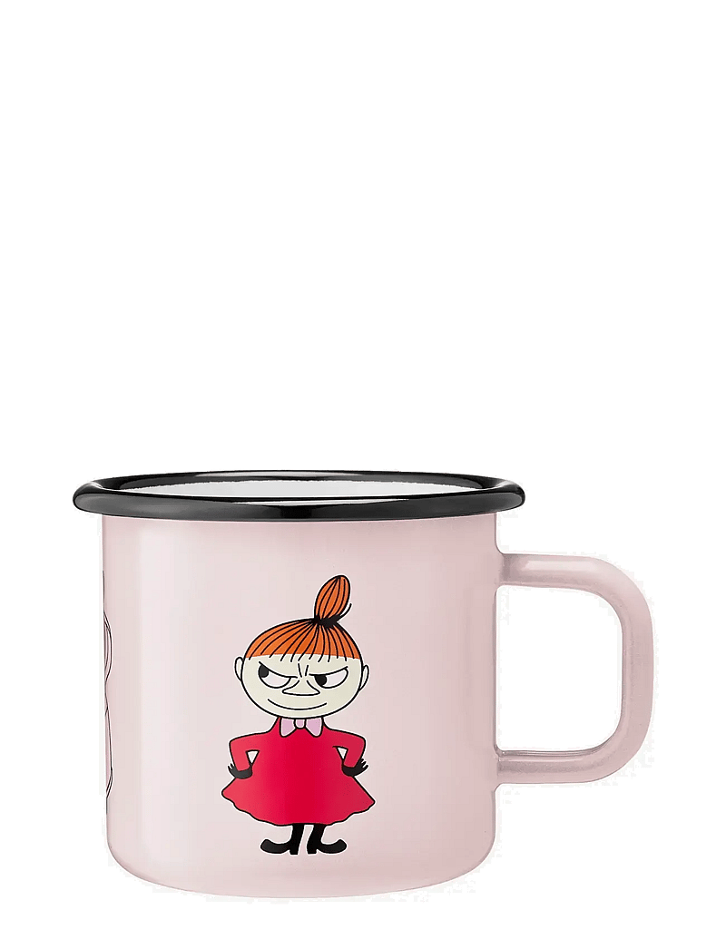 MOOMIN - Enamel mug 3,7dl Little My, pink - tassen & becher - pink - 0