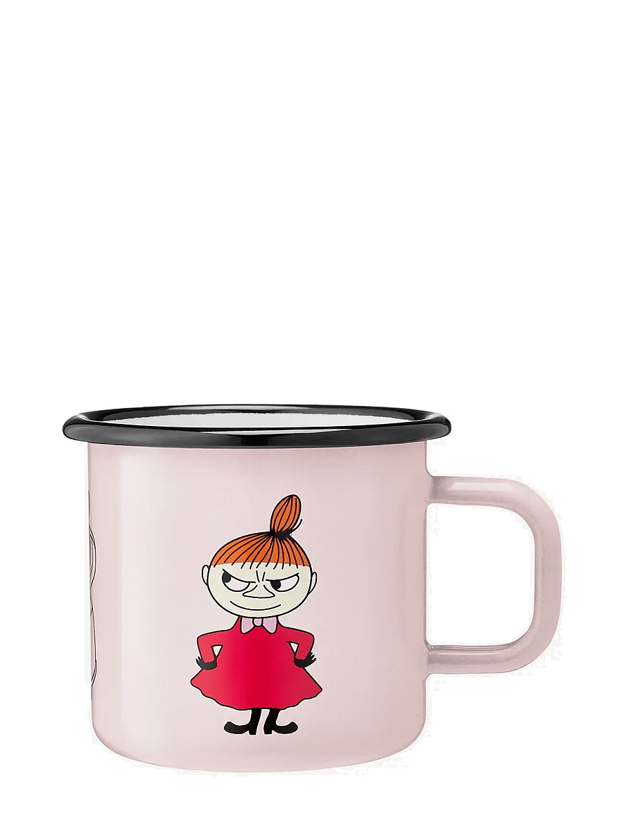 Muumitrollid - Enamel mug 3,7dl Little My, pink - tassid ja kruusid - pink - 0