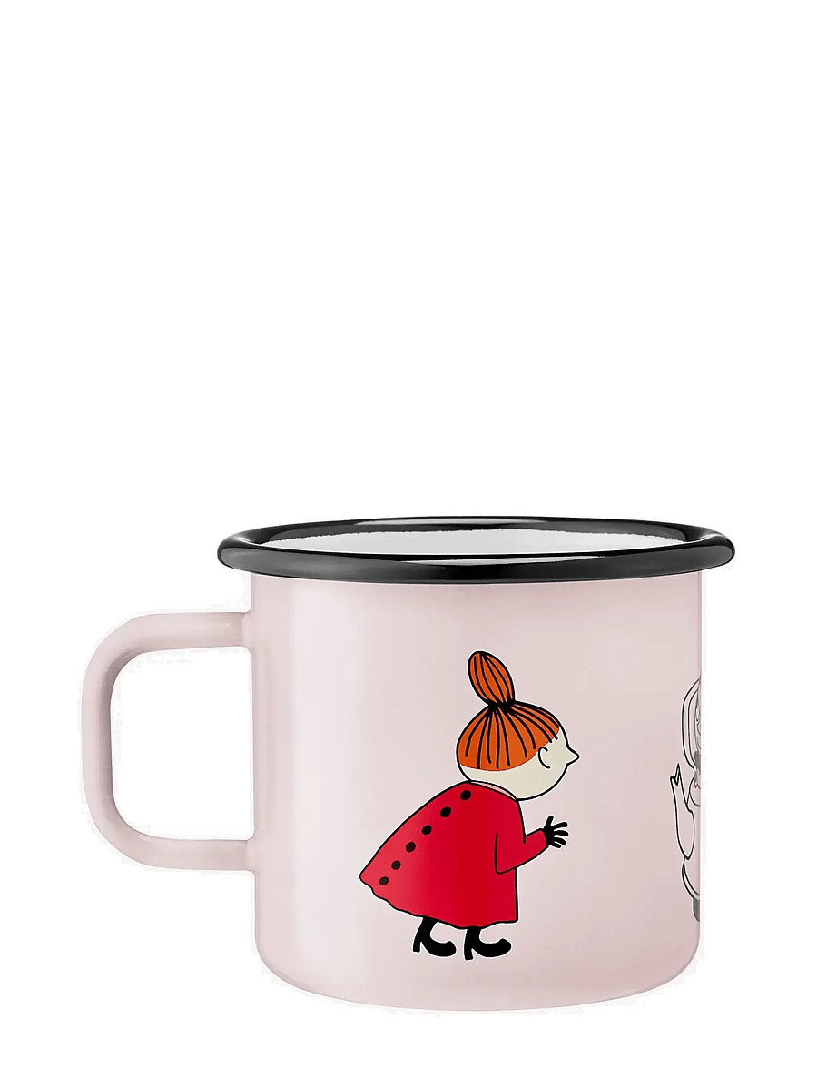 Muumitrollid - Enamel mug 3,7dl Little My, pink - tassid ja kruusid - pink - 1