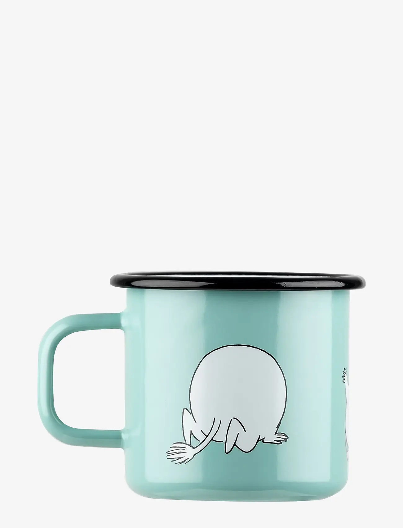 Muumitrollid - Enamel mug 3,7 dl Moomin, mint - tassid ja kruusid - mint - 1