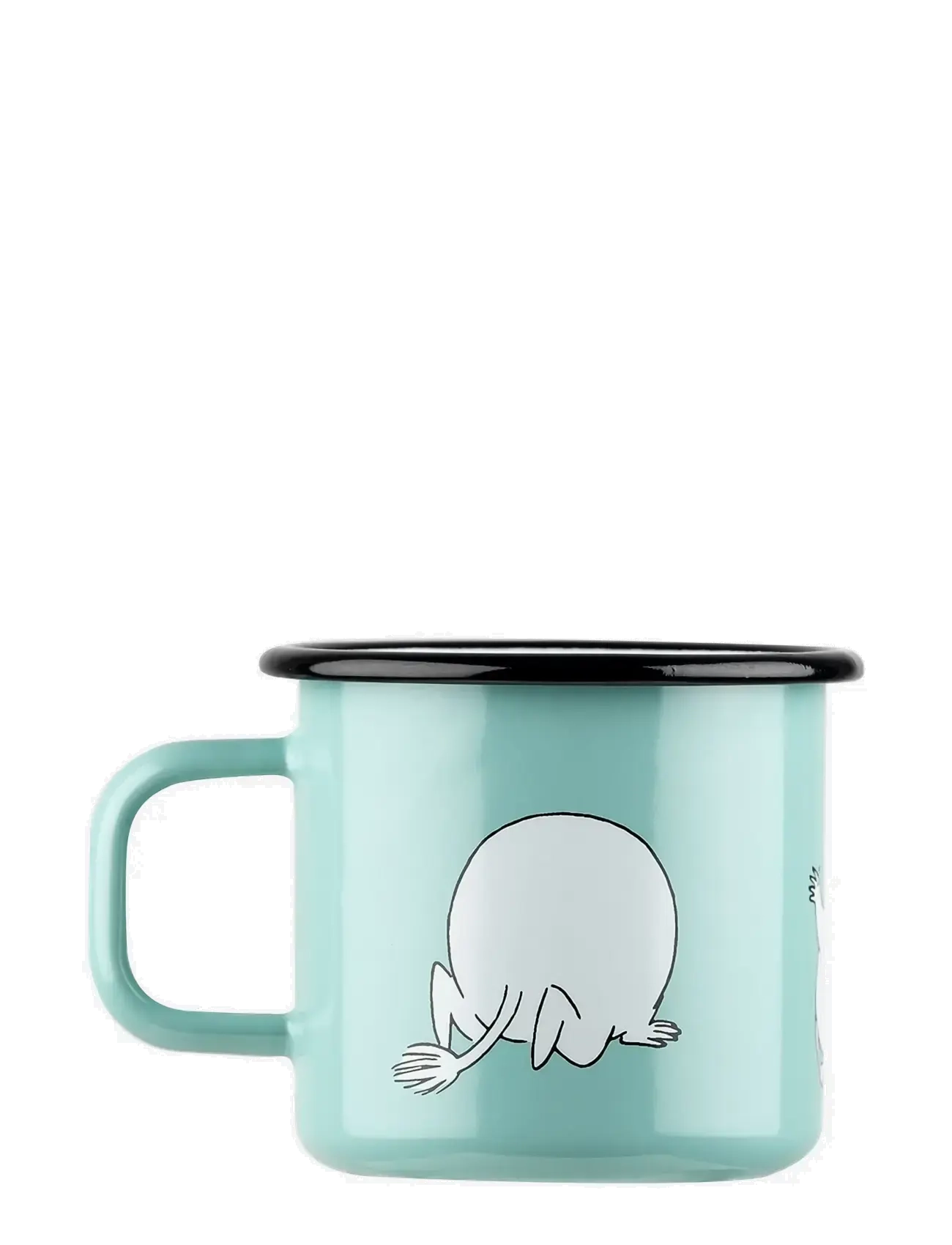 MOOMIN - Enamel mug 3,7 dl Moomin, mint - tassen & becher - mint - 1