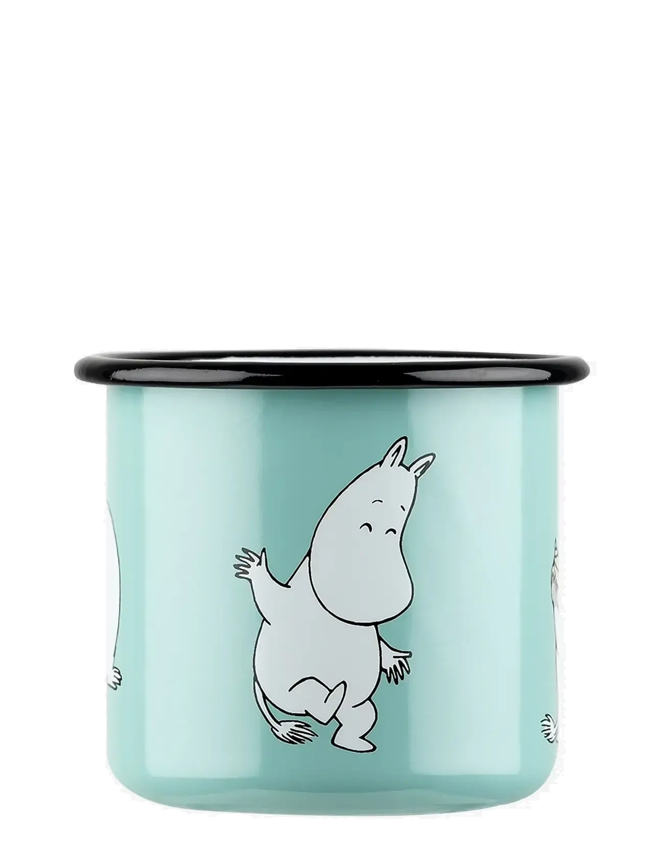 MOOMIN - Enamel mug 3,7 dl Moomin, mint - tassen & becher - mint - 2