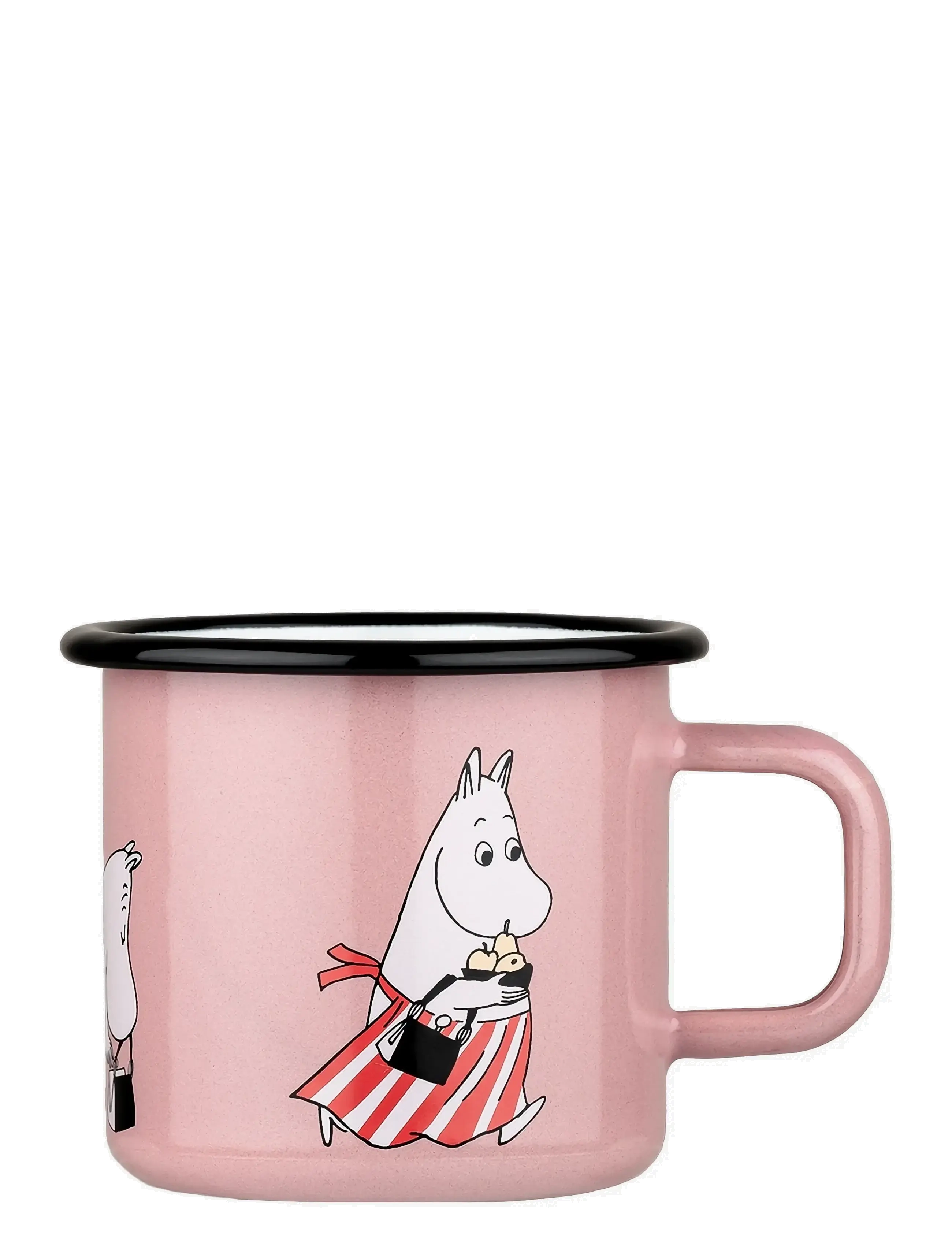 MUMIN Emaljekrus 3,7Dl Muminmamma, Pink, 37 CL, Pink, Kopper & Krus > Kopper, Børn
