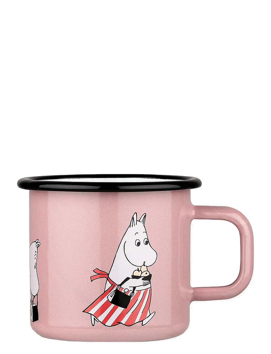 Muumitrollid - Moomin enamel mug - tassid ja kruusid - pink - 0