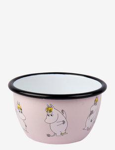 Moomin enamel bowl 0.6l Snorkmaiden, Moomin