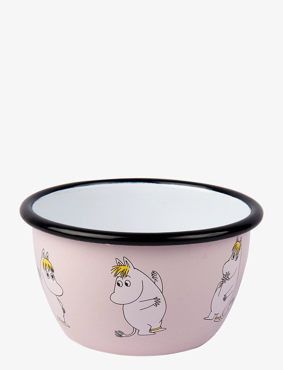 Muurla - Moomin enamel bowl - müslischalen - pink - 1
