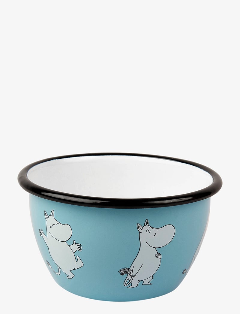Muurla - Moomin enamel bowl - hommikusöögikausid - blue - 0