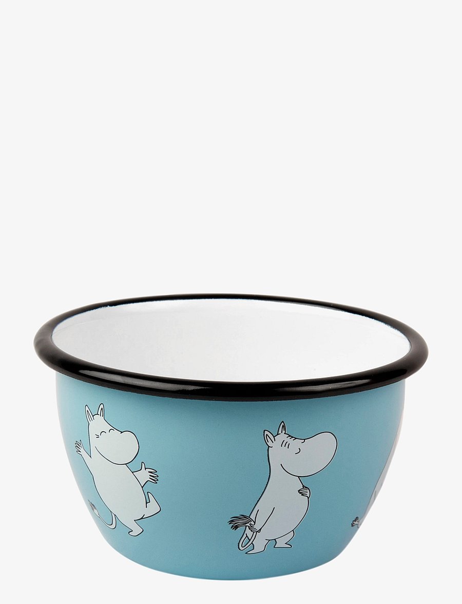 Muurla - Moomin enamel bowl - hommikusöögikausid - blue - 1