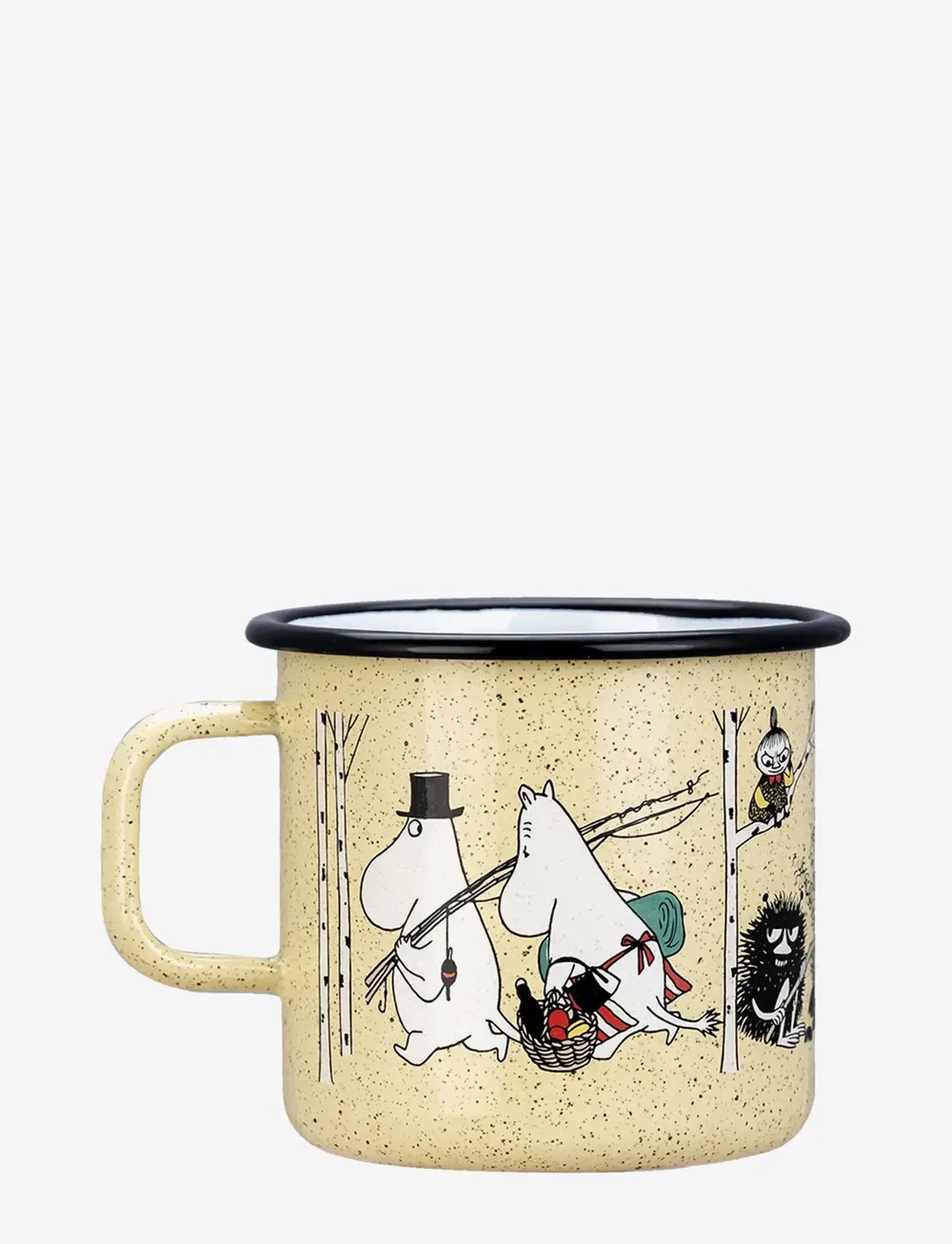 MOOMIN - Moomin enamel mug 0.8l Campers - tassen & becher - yellow - 1