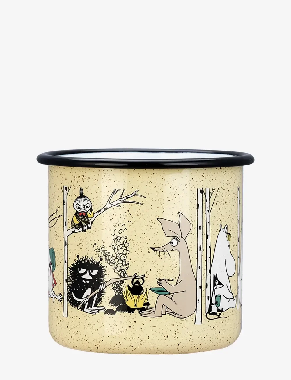 MOOMIN - Moomin enamel mug 0.8l Campers - tassen & becher - yellow - 2