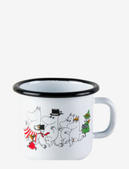 Moomin enamel mug 25cl Moomin Valley - WHITE