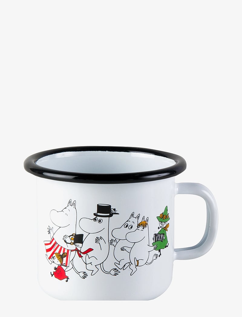 Muurla - Moomin enamel mug 25cl - osta hinna alusel - white - 0