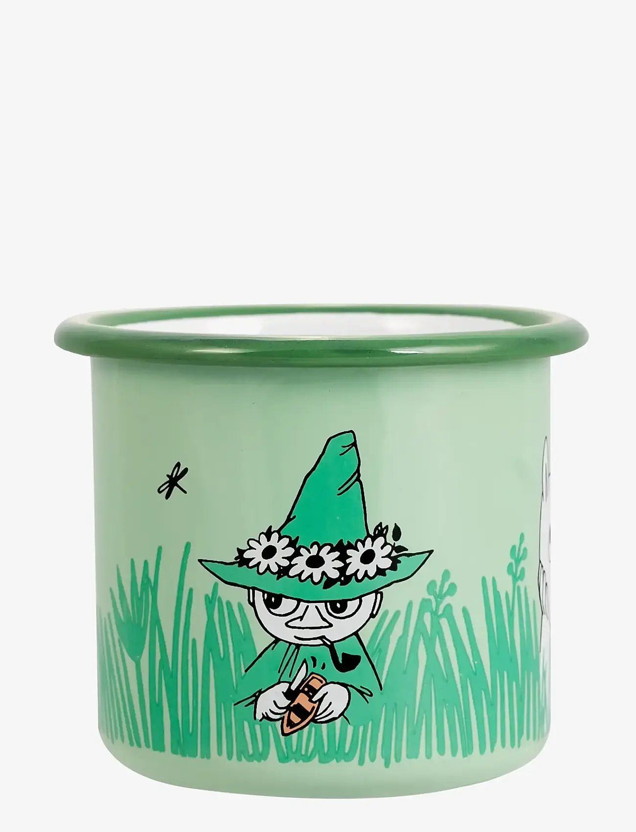 Muurla - Moomin enamel mug 25cl - kahvikupit - green - 3