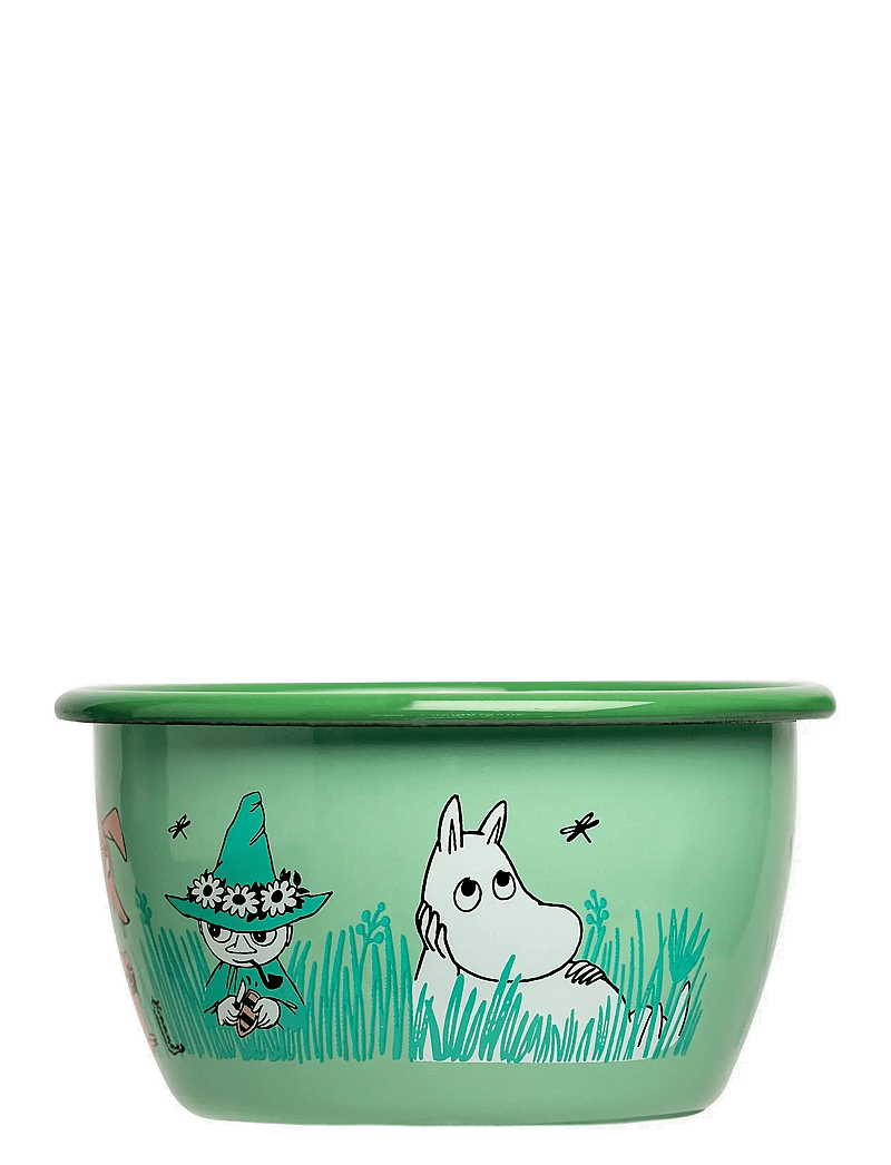 Muurla - Enamel bowl 3dl Boys - die niedrigsten preise - green - 0