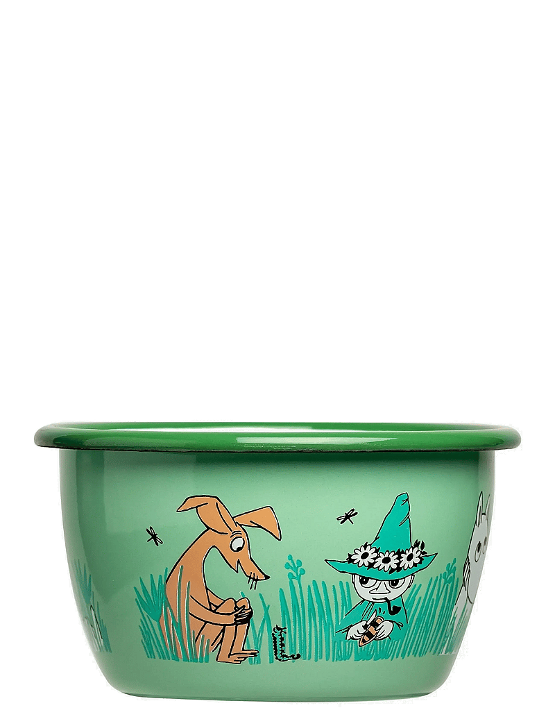 Muurla - Enamel bowl 3dl Boys - die niedrigsten preise - green - 1
