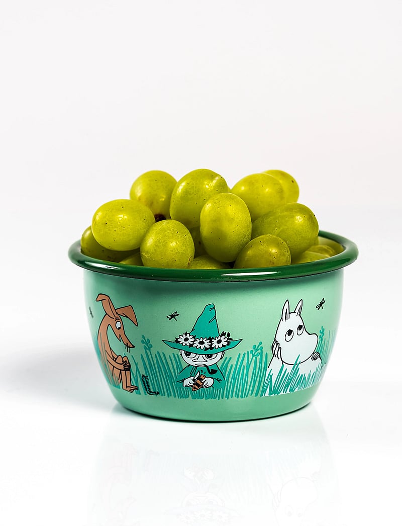 Muurla - Enamel bowl 3dl Boys - die niedrigsten preise - green - 3