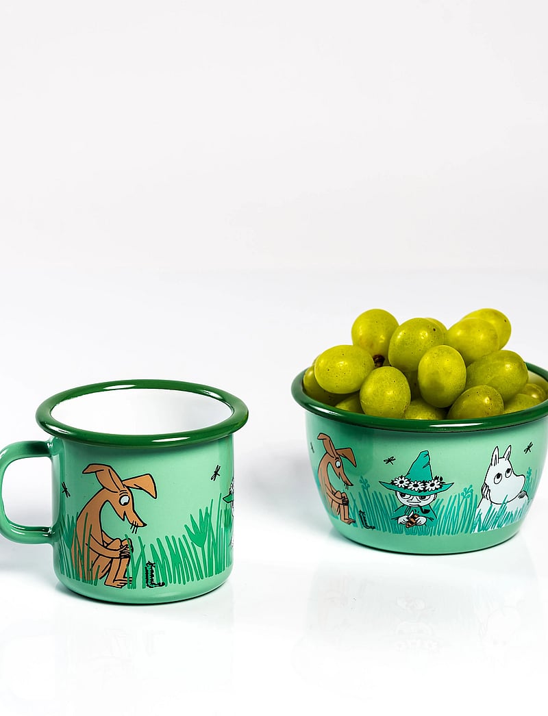 Muurla - Enamel bowl 3dl Boys - die niedrigsten preise - green - 4