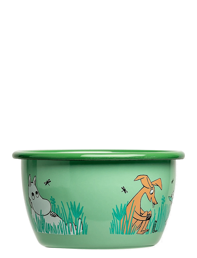 Muurla - Enamel bowl 3dl Boys - die niedrigsten preise - green - 2