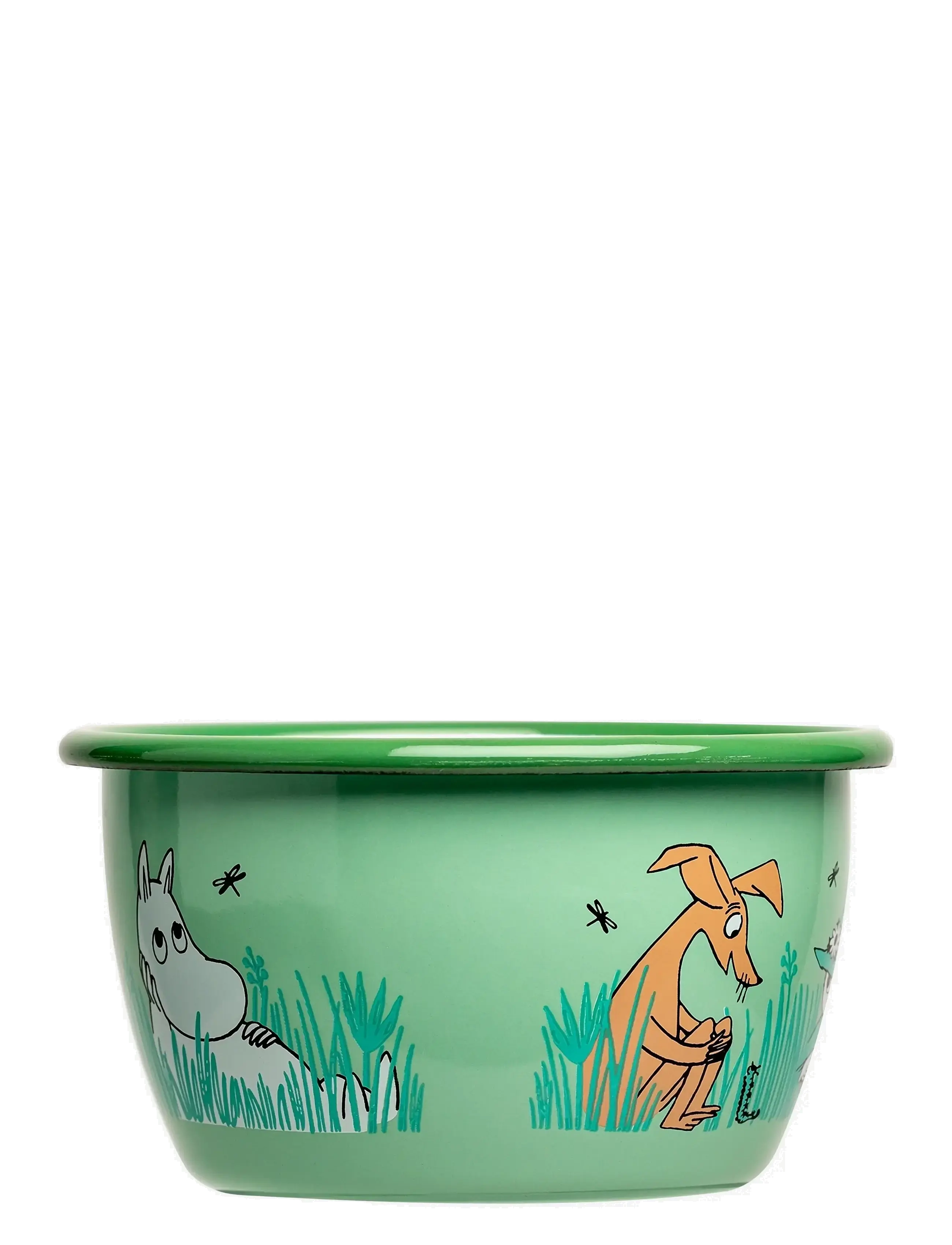 Muurla - Enamel bowl 3dl Boys - green - 3