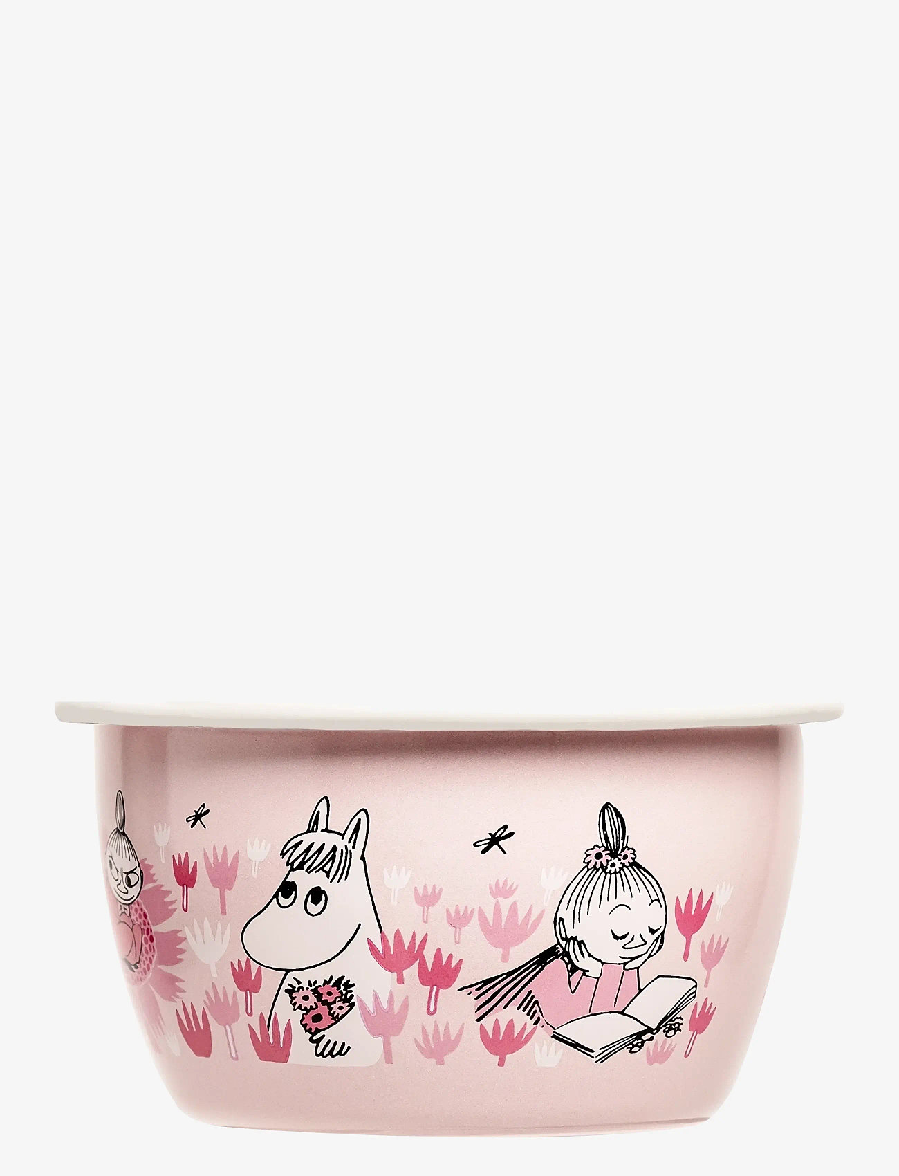 MOOMIN - Enamel bowl 3dl Girls - bols - pink - 1