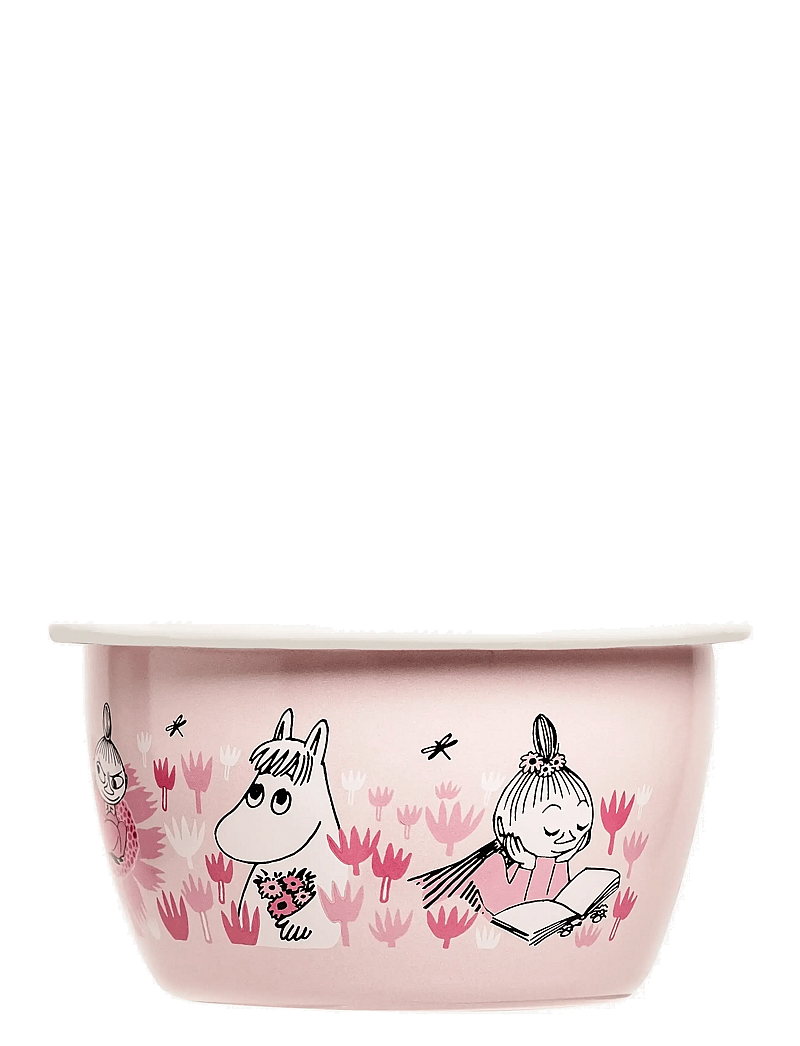 MOOMIN - Enamel bowl 3dl Girls - schüsseln - pink - 1