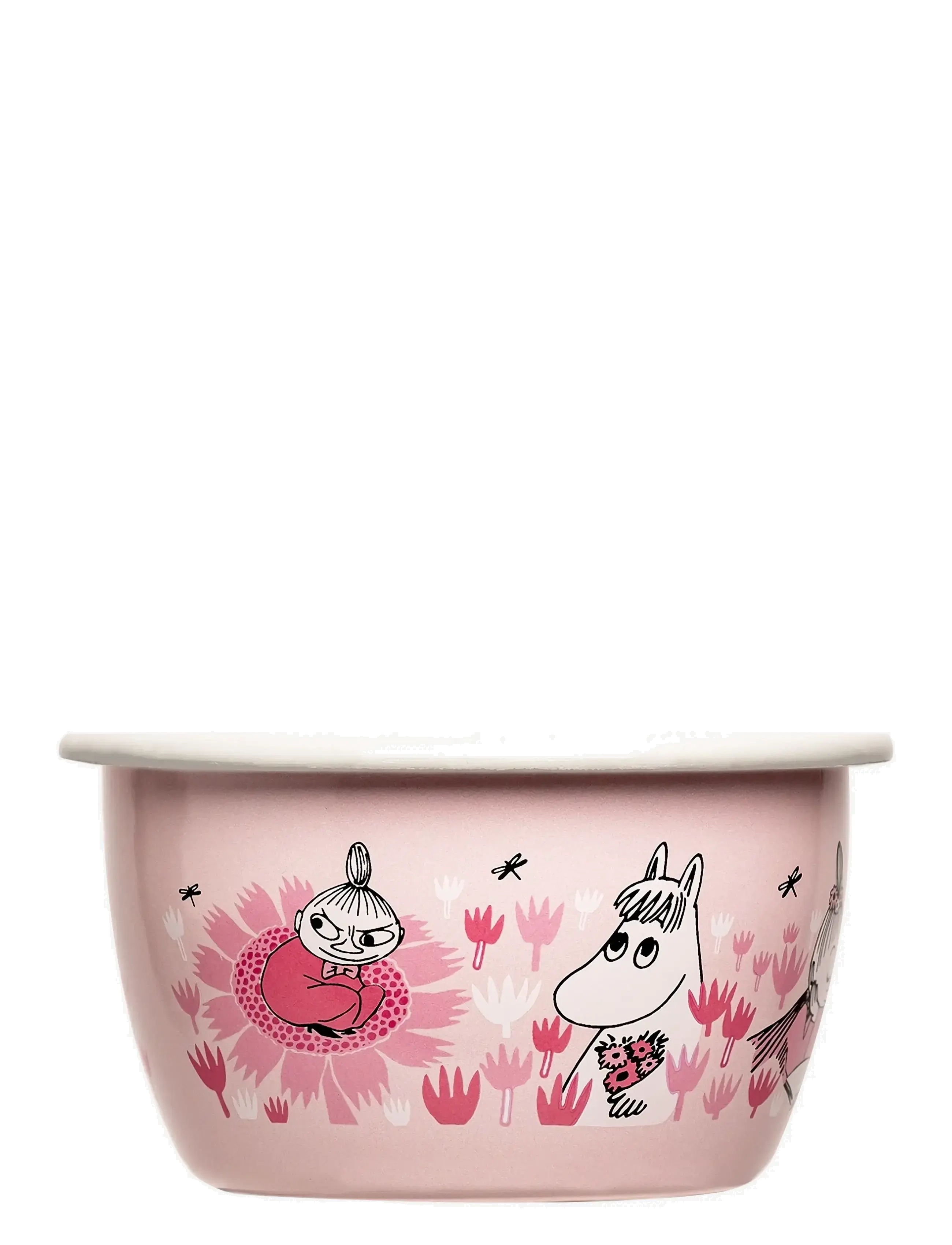 MUMIN - Emaljskål 3dl Flickor - pink - 2